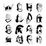 Vector Helmets Pack [AI-CDR Files]