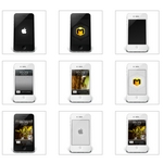iPhone4 Icons [512×512 PNG – 12 File]