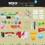 WEB UI Treasure Chest v 1.0 [PSD File]