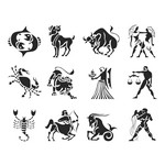 Zodiac Signs Silhouette