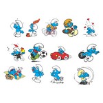 The Smurfs Characters Vector
