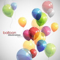 Balloons Background 01