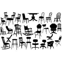 Chair silhouettes
