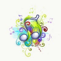 Musical abstract backgrounds