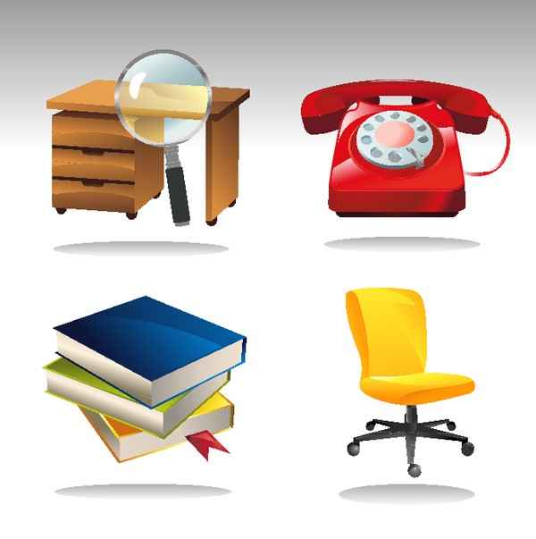 4 Office Related Icons png