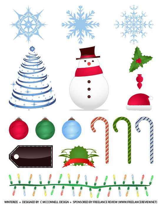 15+ Holiday & Winter Vectors: Winterize - EPS/AI/PDF File