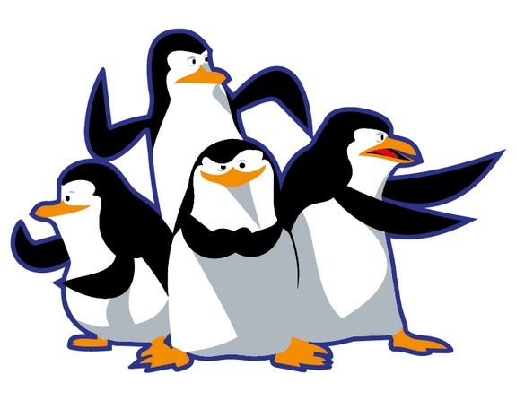 Madagascar Penguins png
