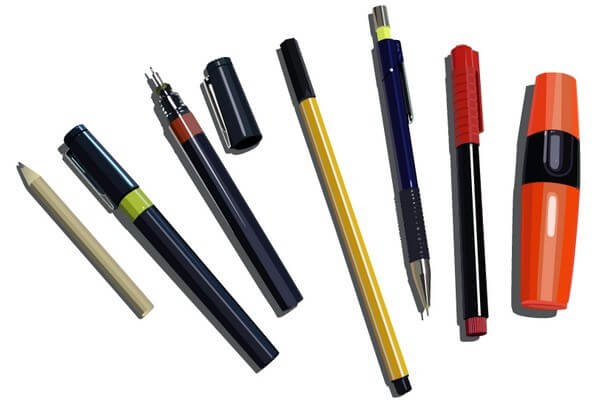 Download Pens Pencils and Markers AI,EPS and PDF Files Download Vector