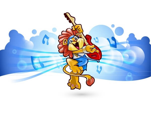 Children Vector Animals Rock Band [AI Files] png