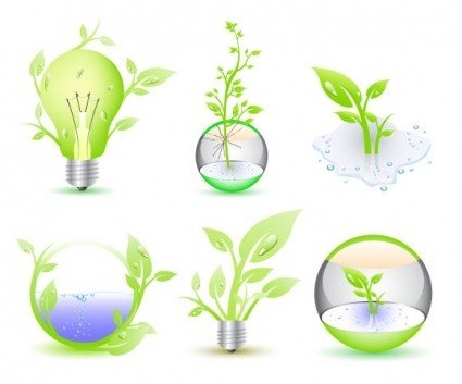 Green Eco Icon Collection [EPS File] png