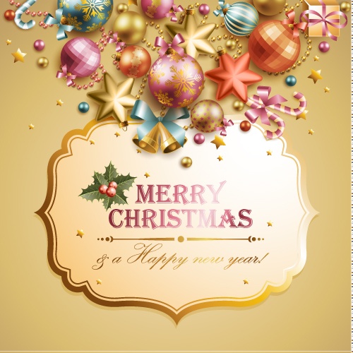 Christmas elements background material 02 png