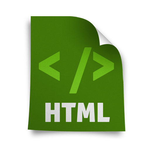 HTML Web Development Icons 512x512 [PNG Files] png