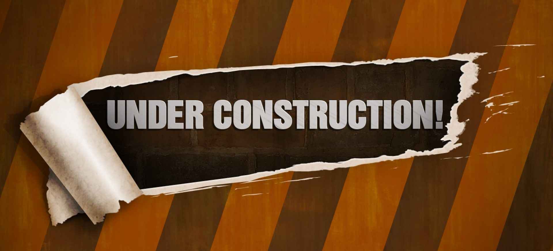 Under Construction Page PSD Template png