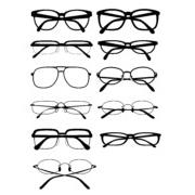 Glasses Silhouette [EPS File]