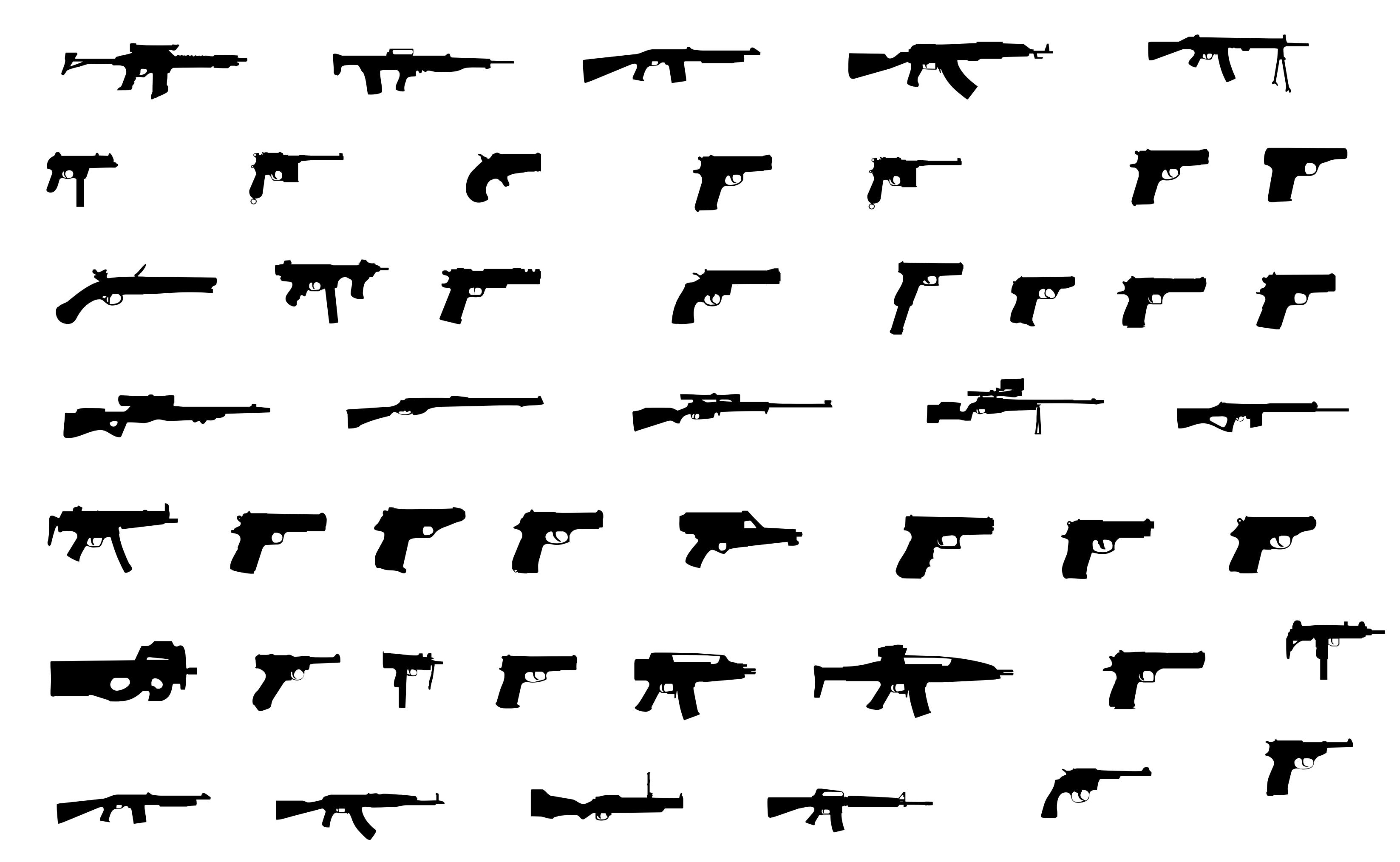 Weapon Silhouettes png