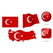 Turkey Symbols Collection [T?rkiye Bayraklar? - EPS File]
