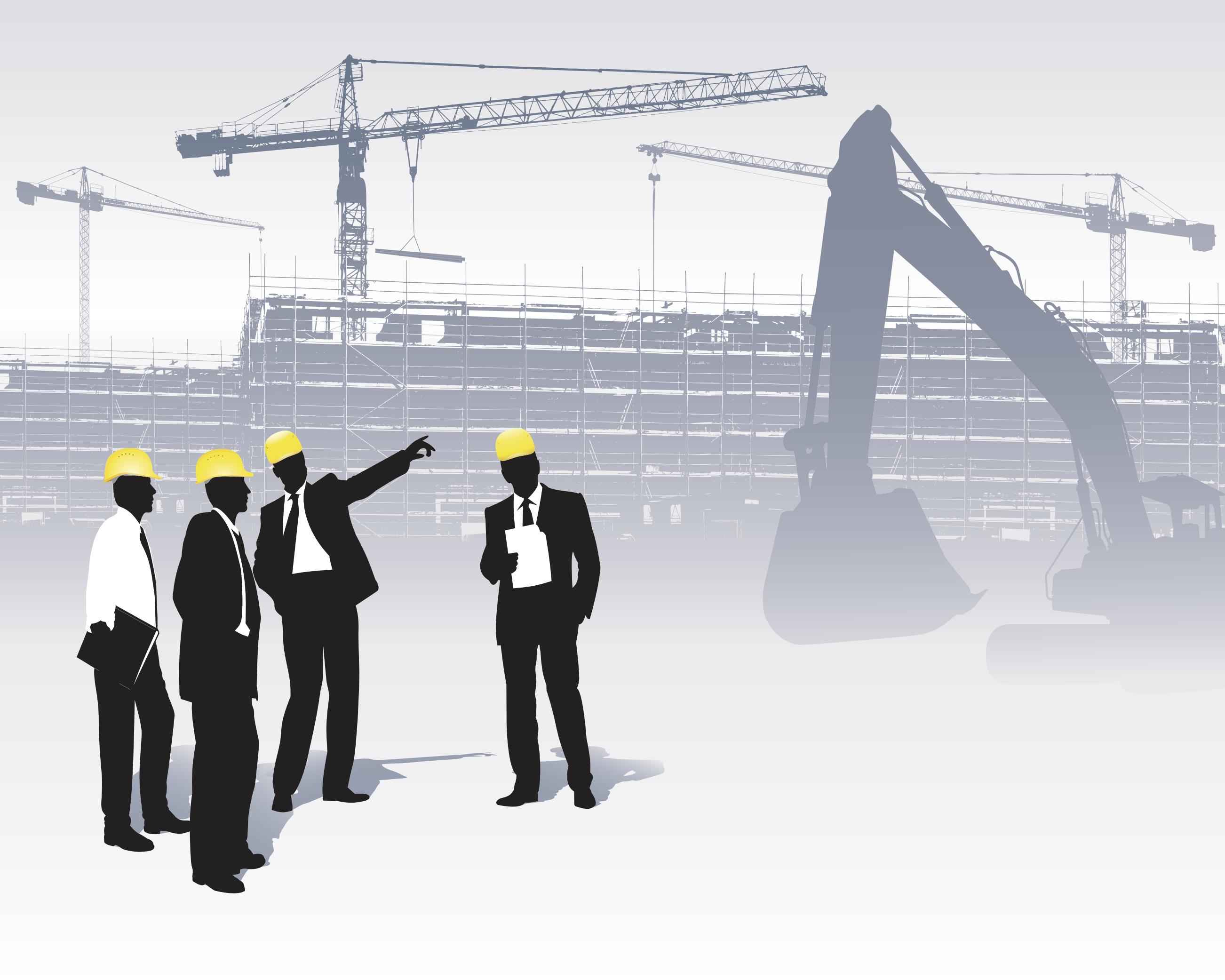 Business People Silhouette   Construction [EPS File] png