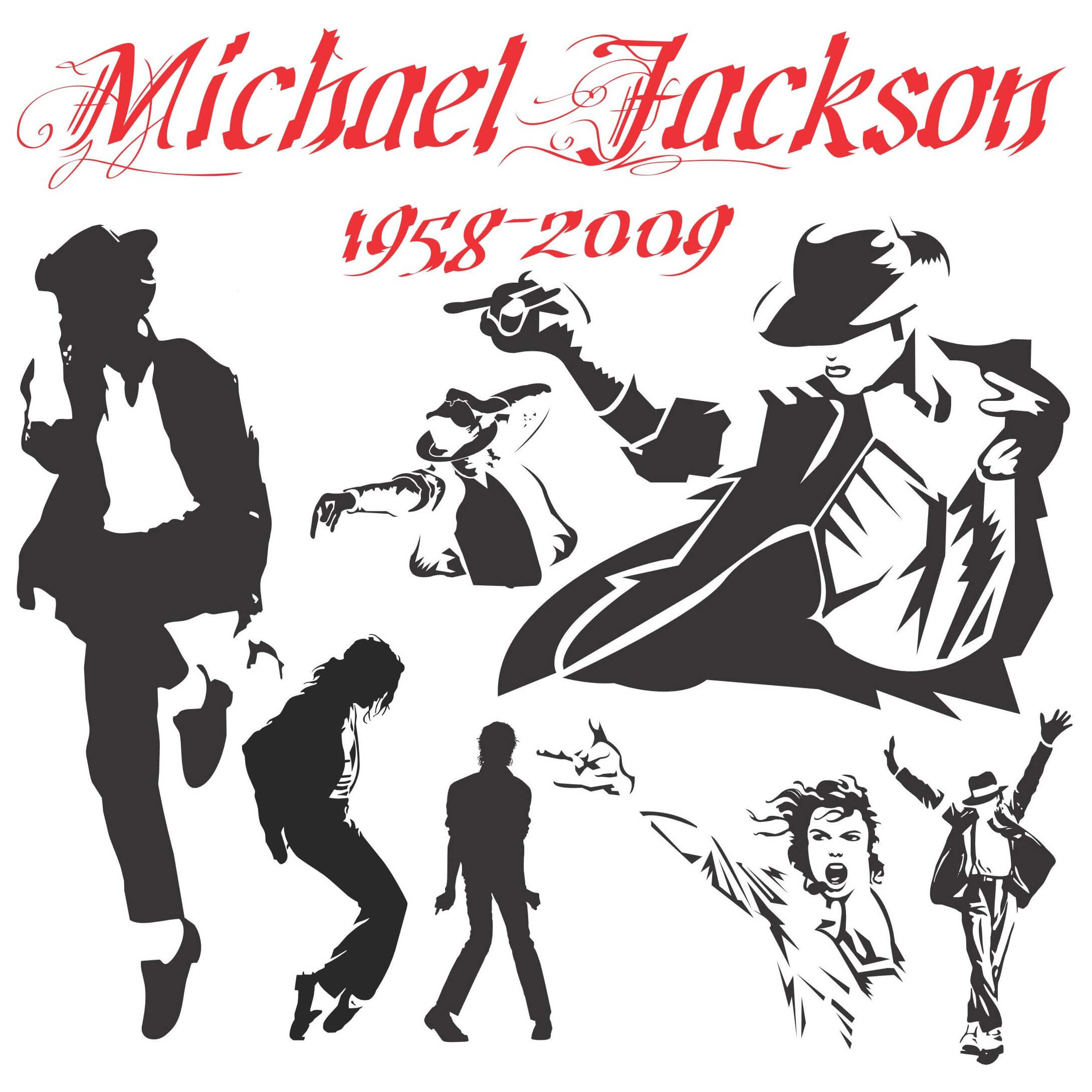 Michael Jackson Silhouettes png