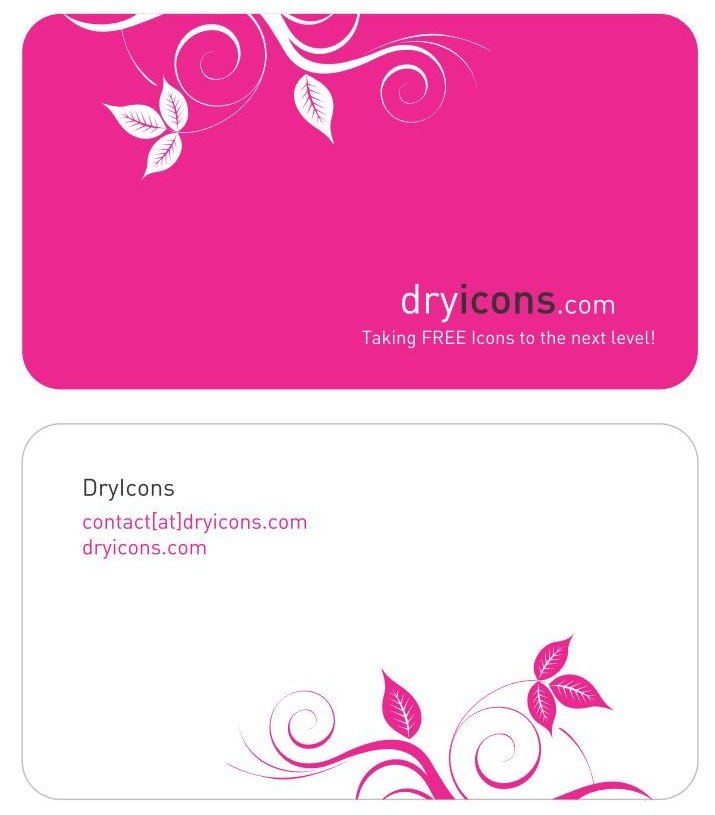 Business Card Template png