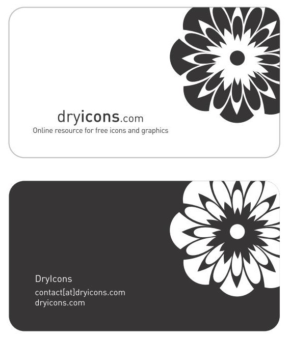 Business Card Template 01 png