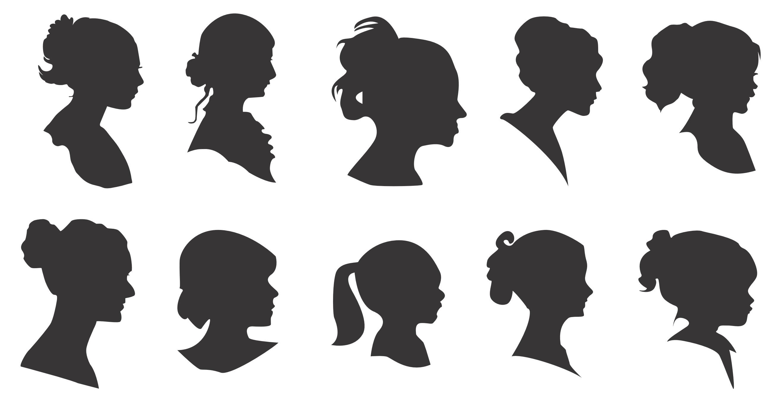 Cameo Vintage Silhouettes png