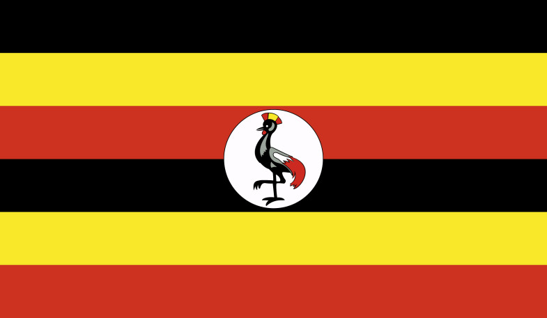 Uganda Flag png