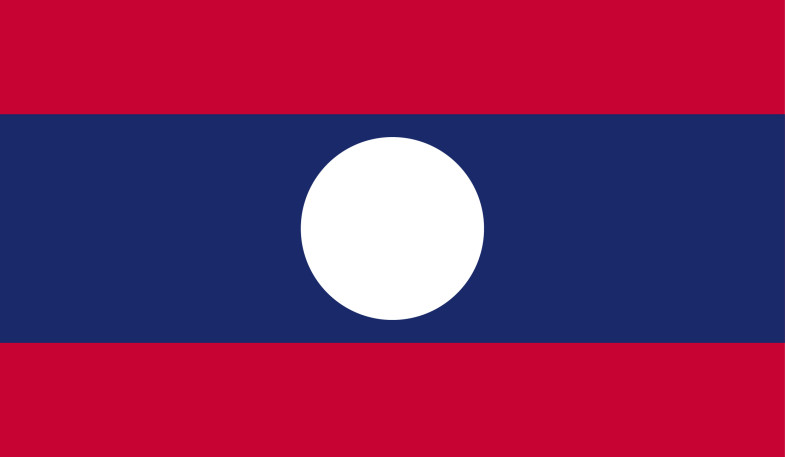 Laos Flag png