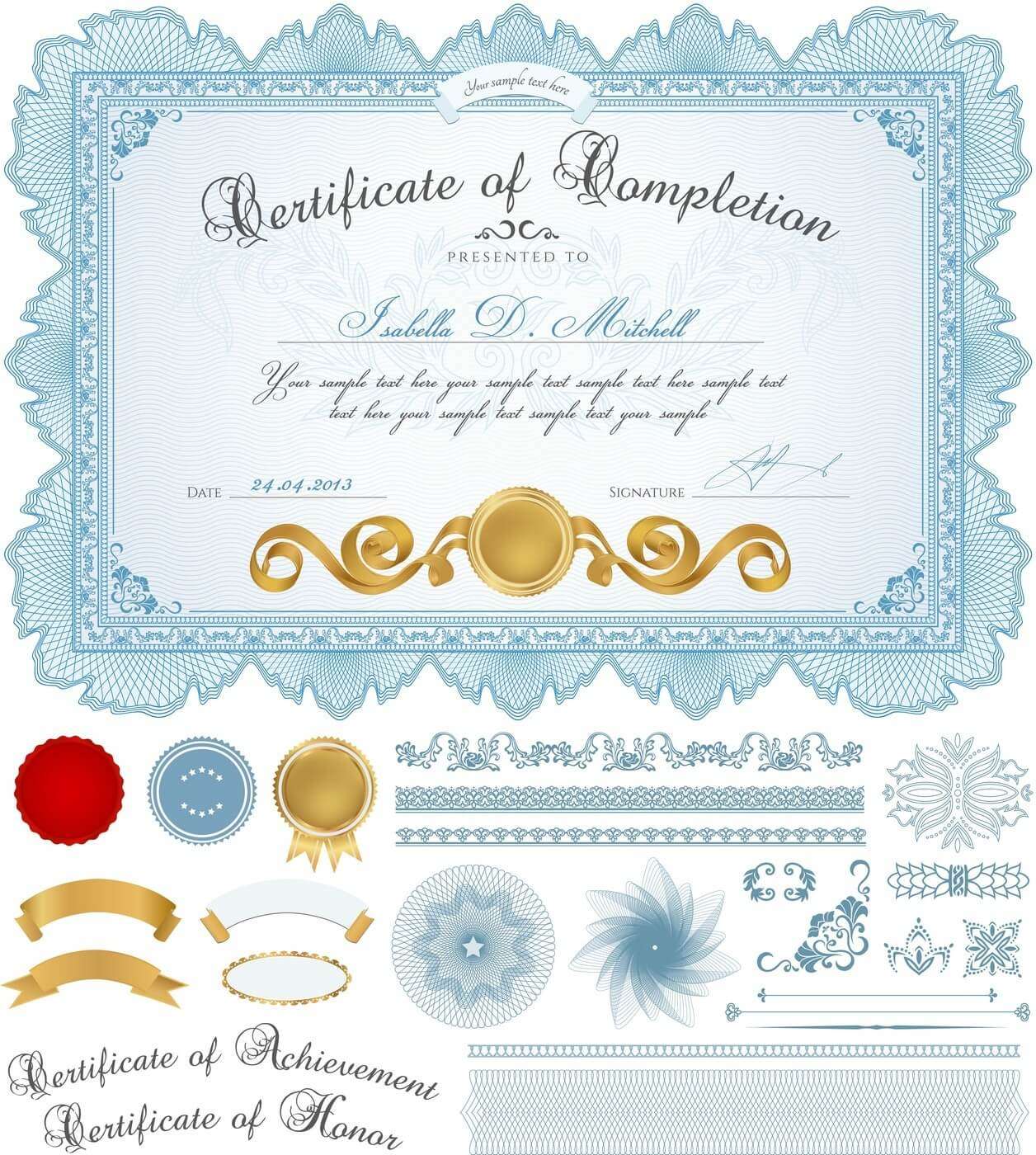 Certificate Template 02 png