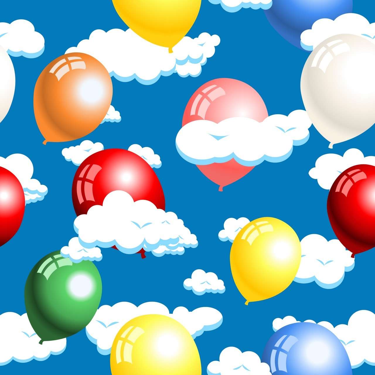 Cloud, Balloon Background 01 png