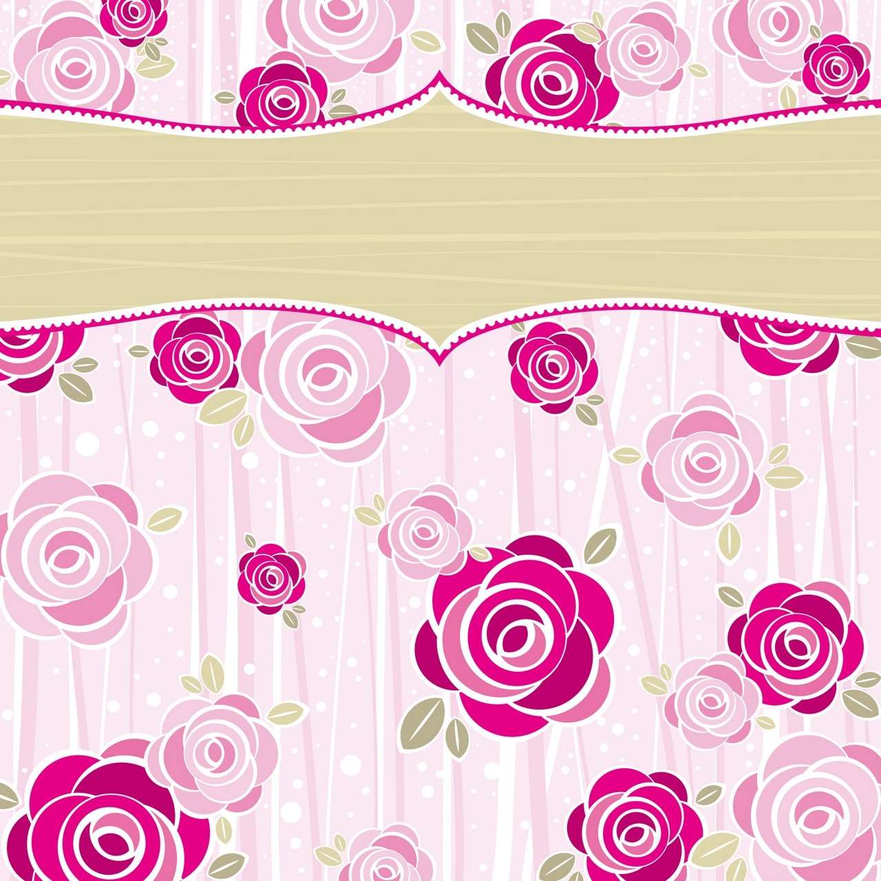 Flower Background, Frame 10 png