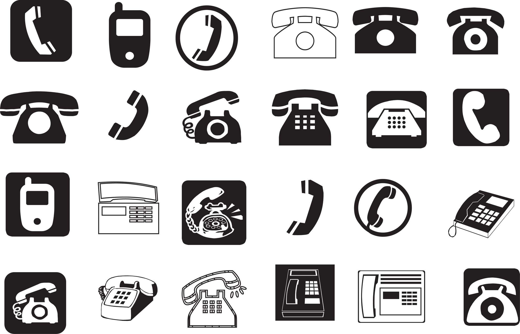 Phone Icons png