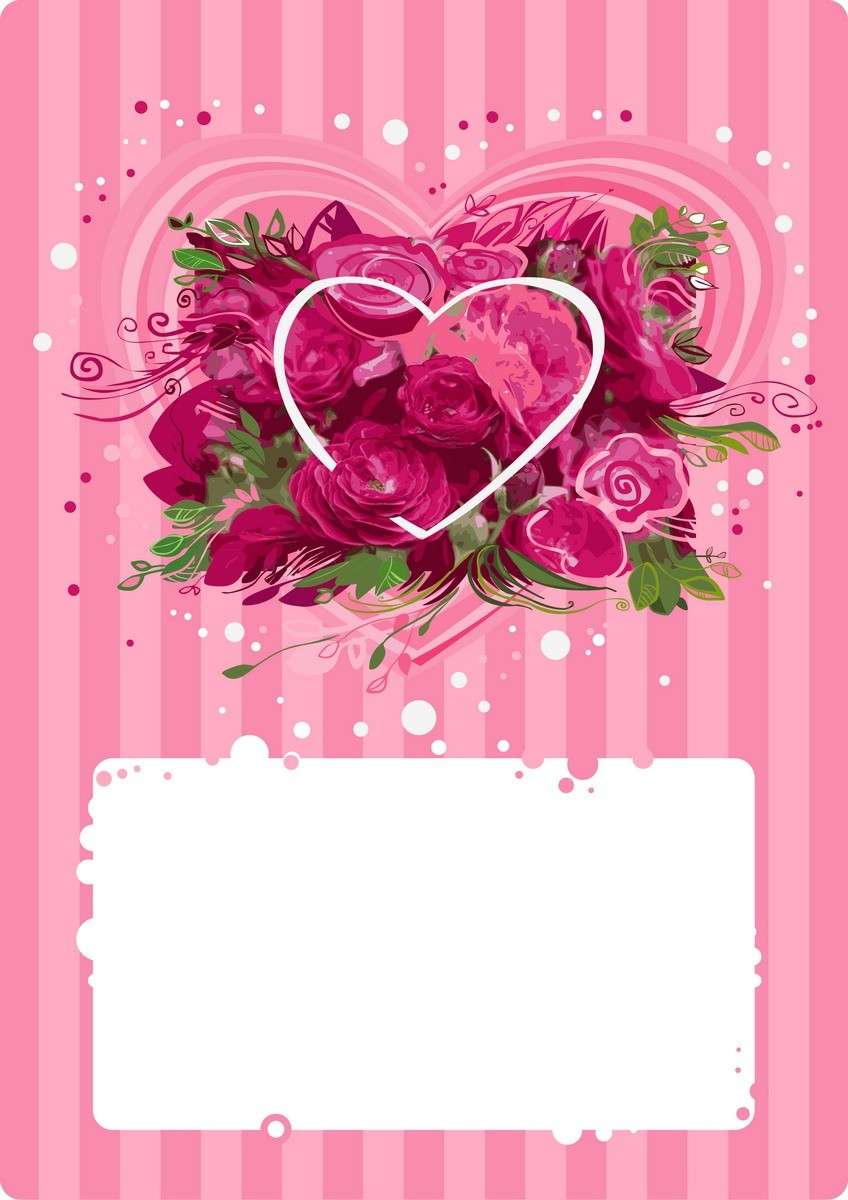 Rose Background, Flower Frame png