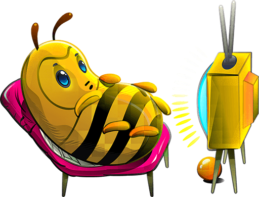 Bee Stickers Icon Set [PNG] png
