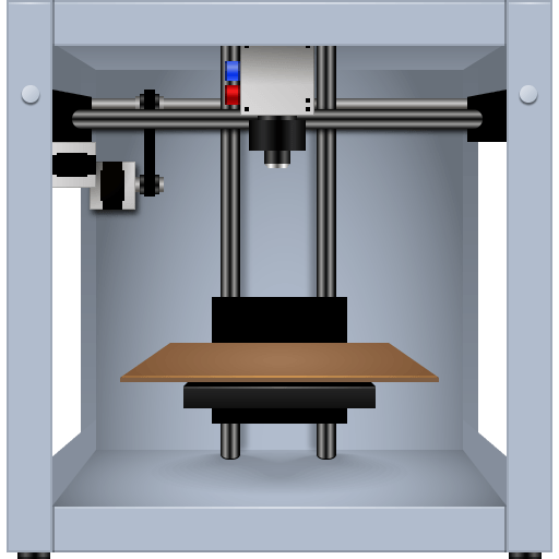 3D Printer Icon Set [PNG   512x512] png