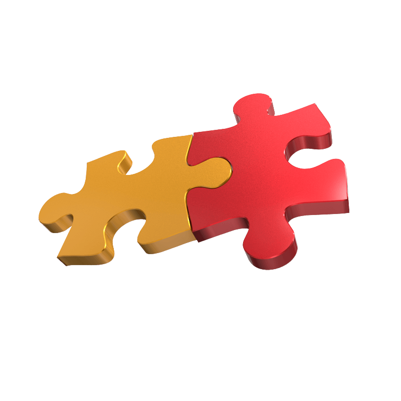 3D Puzzle Piece [PNG   800x800] png
