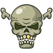 Vector Skulls Icons [PNG   512x512] png