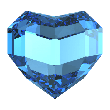 Heart Shaped Precious Stones [PNG] png