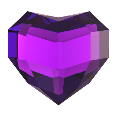 Heart Shaped Precious Stones [PNG] png