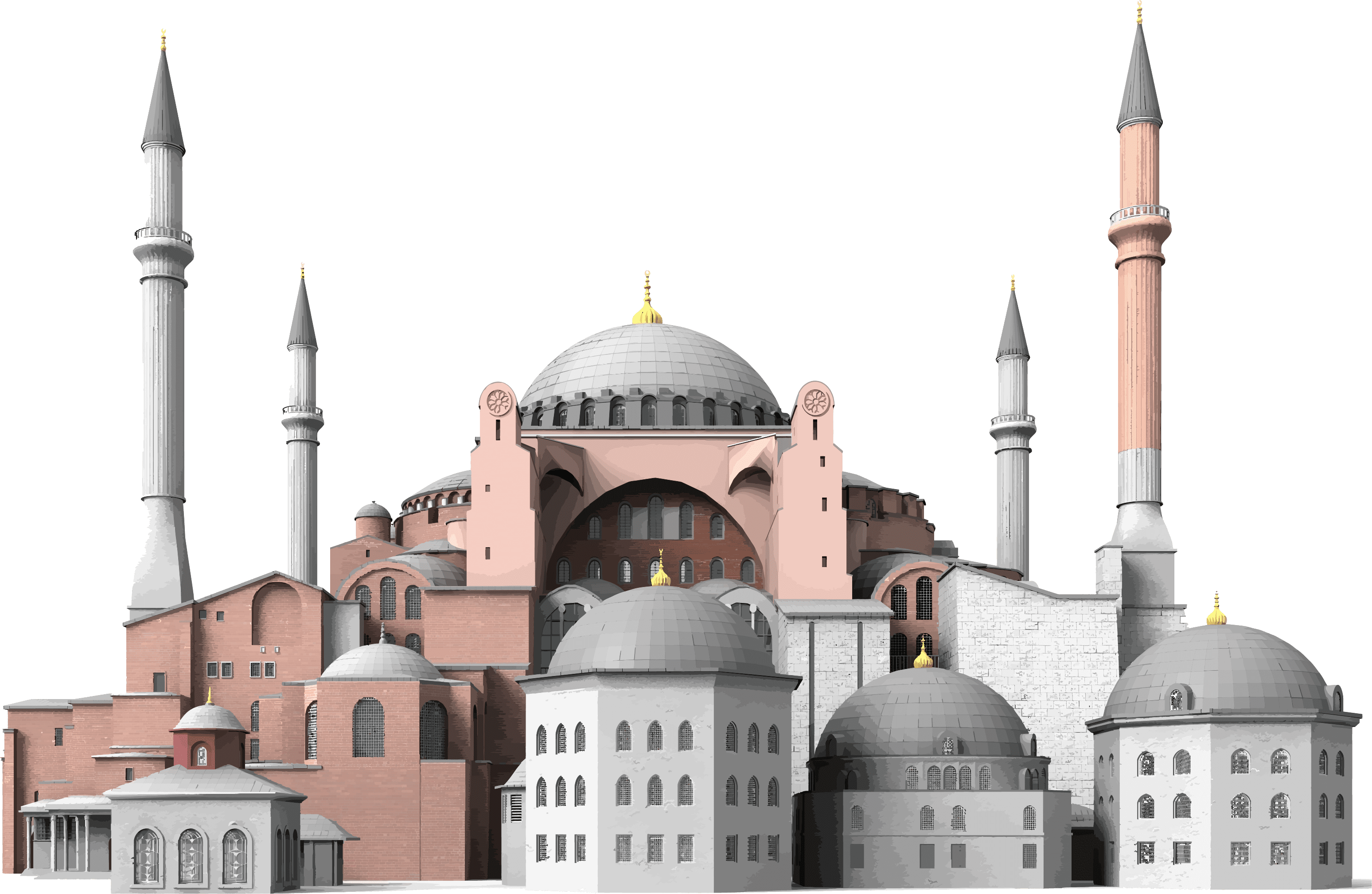 Hagia Sophia   Ayasofya (.SVG) png