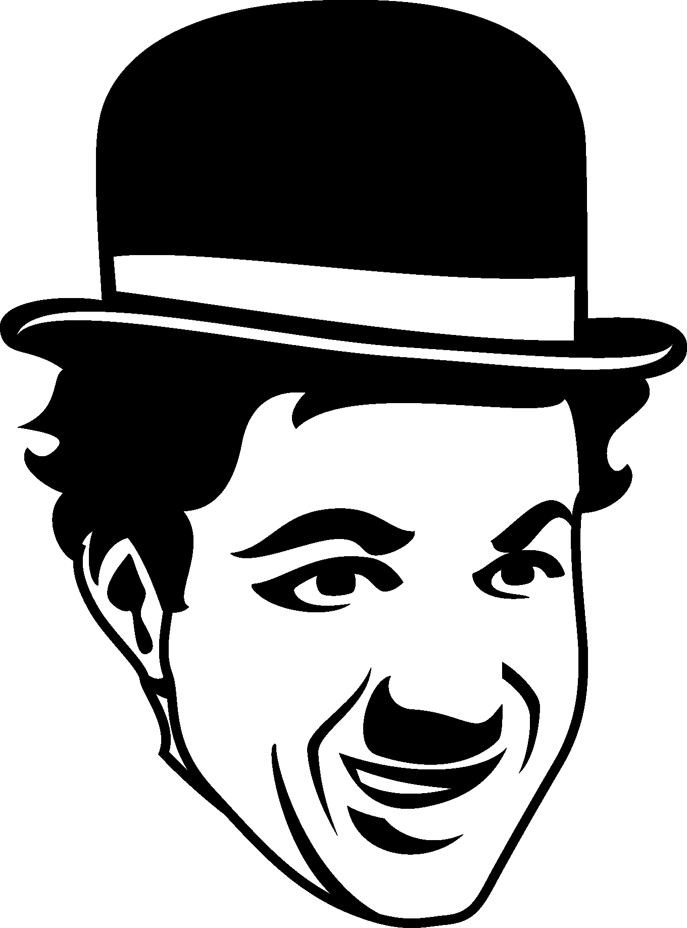Charlie Chaplin Portrait png