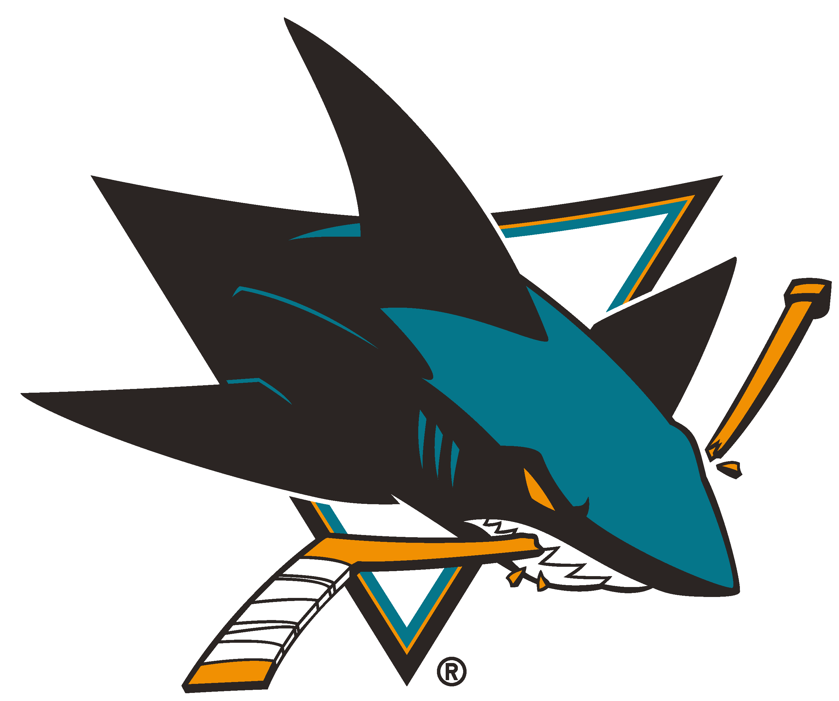San Jose Sharks Logo [NHL] png