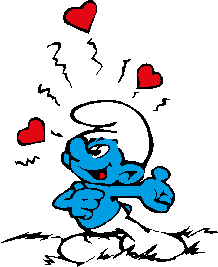 The Smurfs Characters Vector png