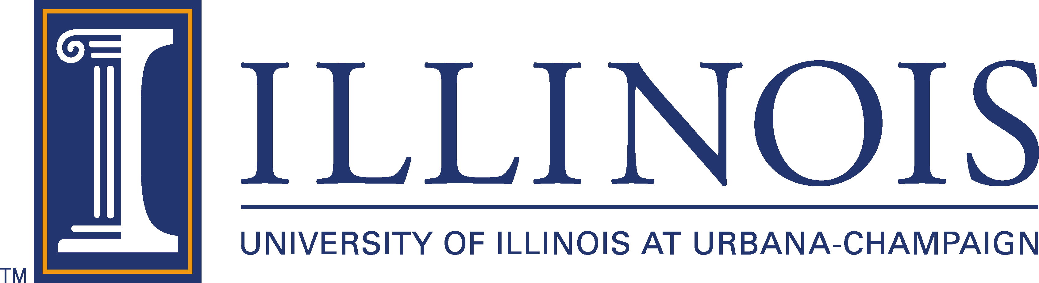 UIUC Logo and Seal [University of Illinois at Urbana Champaign   illinois.edu] png