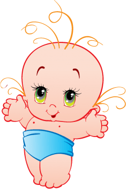 Cartoon Baby, Children, Kids 08 png