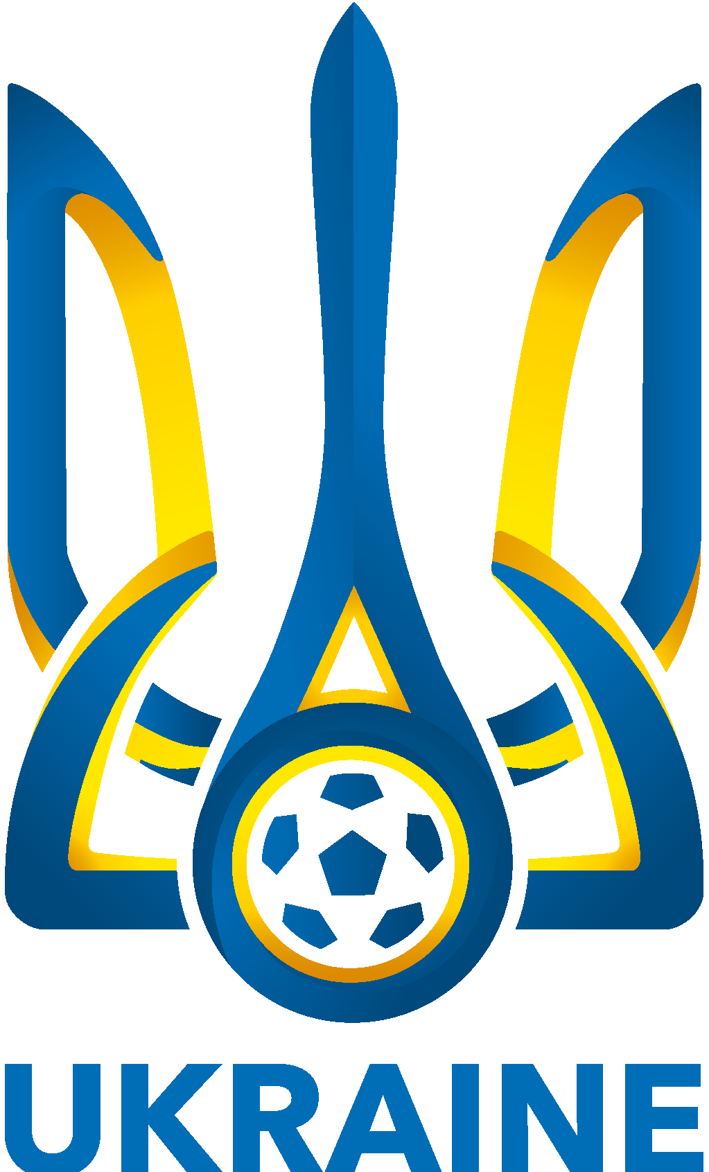 Football Federation of Ukraine & Ukraine National Football Team Logo png