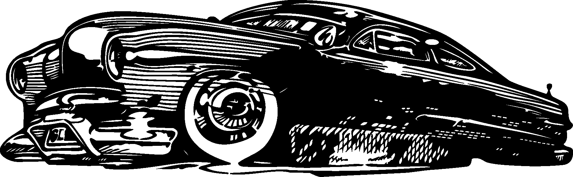 Download Transport, Classic Cars Silhouettes Download Vector