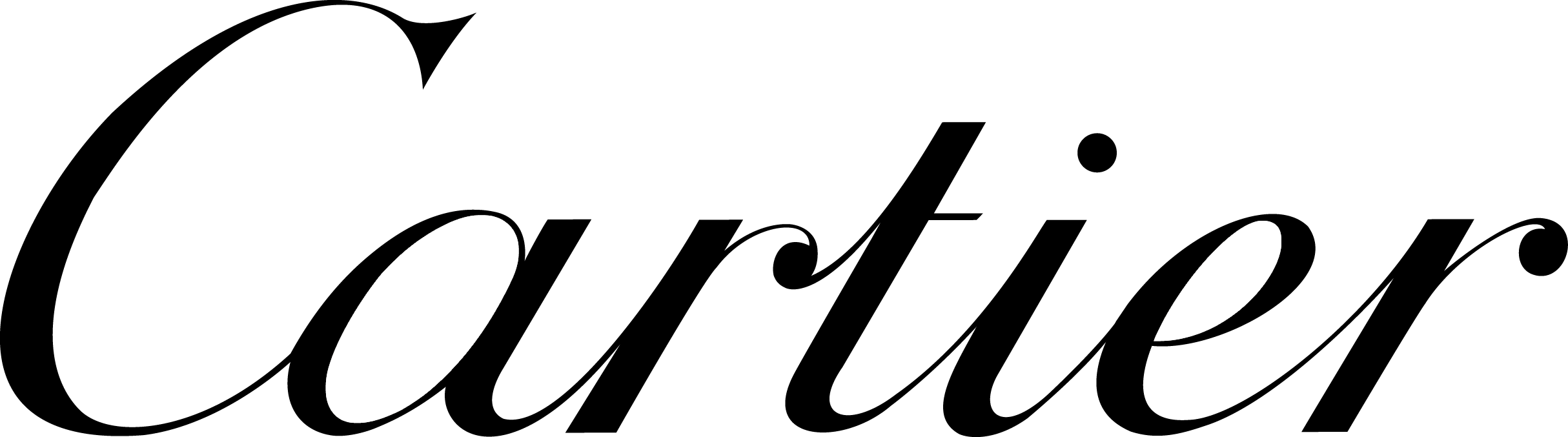 cartier logo anhänger