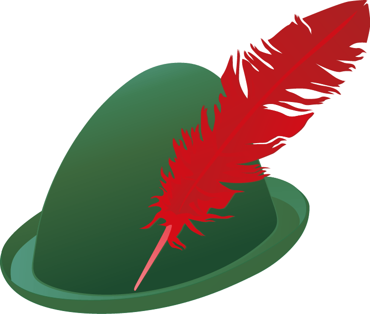 Various hats vector objects png