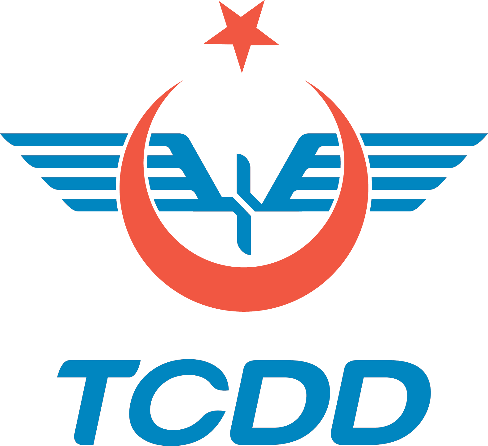 TCDD Logo   T.C. Devlet Demiryolları Logosu [tcdd.gov.tr] png