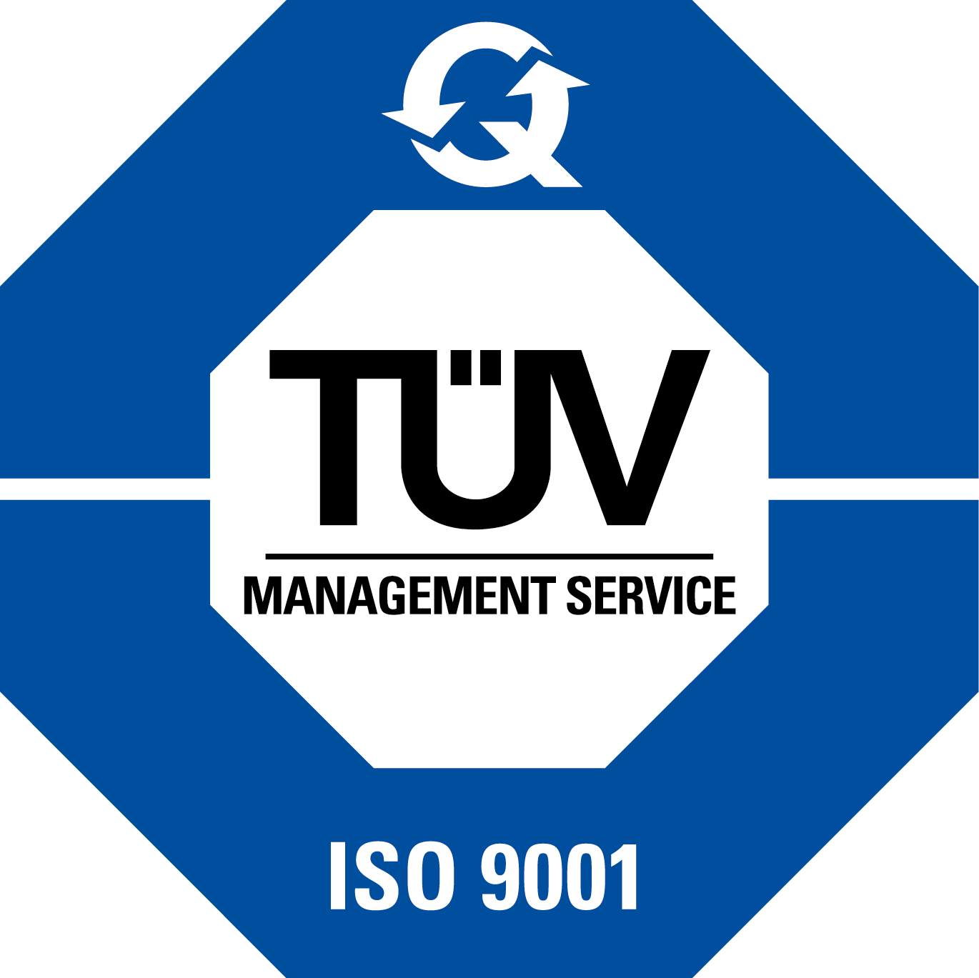 TUV Logo [ISO 9001] png